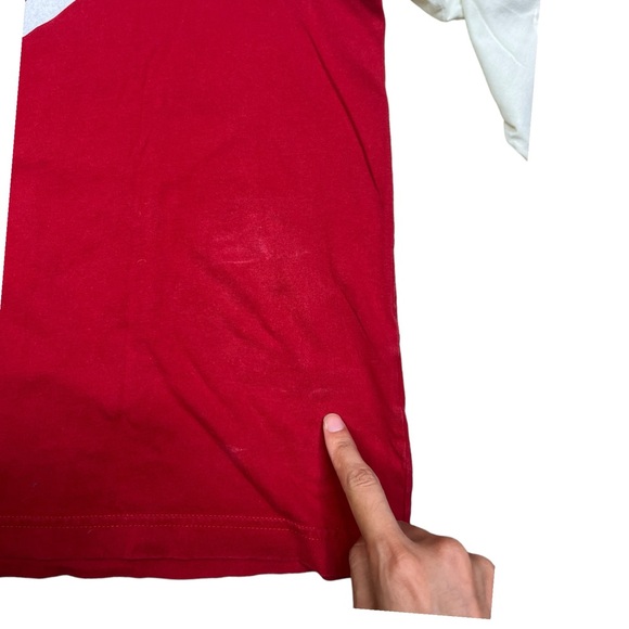 Diesl 55Dsl T-Shirt Long Sleeve T Raglan Logo Print Cotton Size S Unisex - Picture 11 of 11